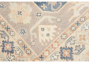 Tappeto Kazak Stilizzato Grigio Azzurro 150x204 Cm