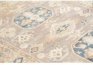 Tappeto Kazak Stilizzato Grigio Azzurro 150x204 Cm
