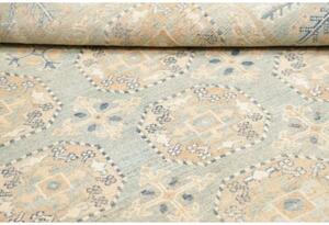 Tappeto Kazak Geometrico Celeste Beige 152x199 Cm