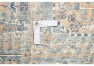 Tappeto Kazak Geometrico Celeste Beige 152x199 Cm