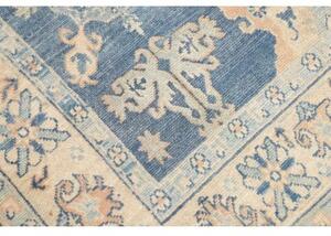 Tappeto Kazak Stilizzato Blu Beige 140x205 Cm