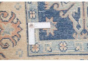 Tappeto Kazak Stilizzato Blu Beige 140x205 Cm