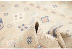 Tappeto Kazak Stilizzato Beige Blu 154x210 Cm