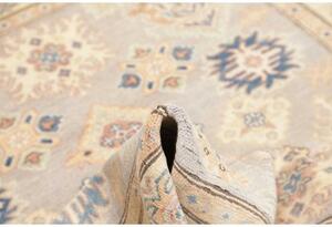 Tappeto Kazak Stilizzato Grigio Chiaro Beige 156x196 Cm