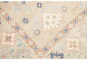 Tappeto Kazak Stilizzato Beige Blu 154x210 Cm