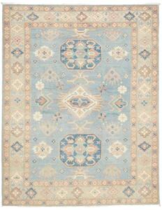 Tappeto Kazak Stilizzato Celeste Beige 155x198 Cm
