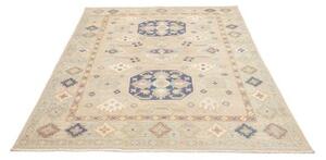 Tappeto Kazak Stilizzato Beige Blu 154x210 Cm
