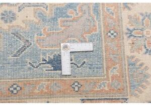 Tappeto Kazak Stilizzato Azzurro Avorio 122x175 Cm