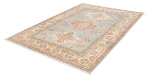 Tappeto Kazak Stilizzato Azzurro Beige 170x228 Cm
