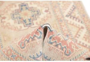 Tappeto Kazak Geometrico Beige Rosa 81x201 Cm