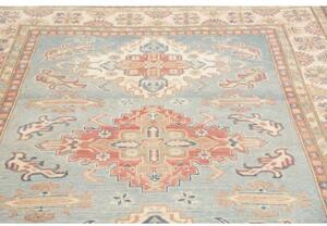 Tappeto Kazak Stilizzato Azzurro Beige 170x228 Cm