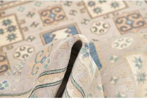 Tappeto Kazak Geometrico Grigio Beige 119x180 Cm