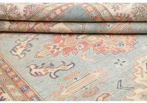 Tappeto Kazak Stilizzato Azzurro Beige 170x228 Cm