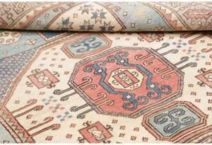 Tappeto Kazak Stilizzato Azzurro Beige 146x188 Cm