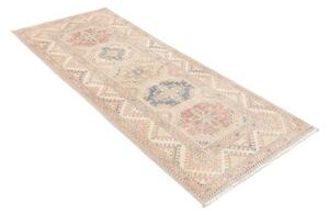 Tappeto Kazak Geometrico Beige Rosa 81x201 Cm