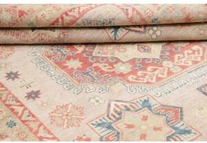 Tappeto Kazak Stilizzato Beige Rosso Mattone 168x234 Cm