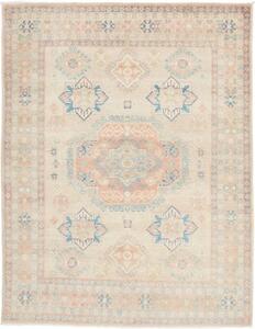 Tappeto Kazak Geometrico Avorio Rosa Cipria 152x197 Cm