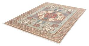 Tappeto Kazak Stilizzato Azzurro Beige 146x188 Cm