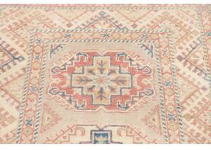 Tappeto Kazak Geometrico Beige Rosa 81x201 Cm