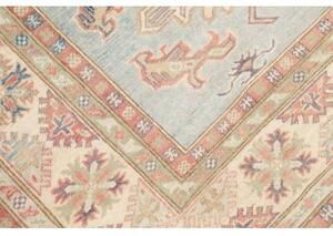 Tappeto Kazak Stilizzato Azzurro Beige 170x228 Cm