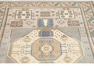 Tappeto Kazak Geometrico Grigio Beige 119x180 Cm