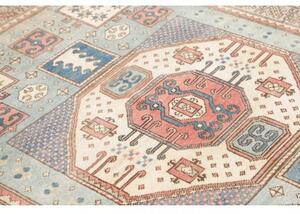 Tappeto Kazak Stilizzato Azzurro Beige 146x188 Cm
