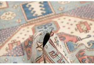 Tappeto Kazak Stilizzato Azzurro Beige 146x188 Cm