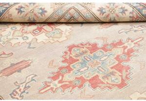 Tappeto Kazak Stilizzato Avorio Grigio 154x201 Cm