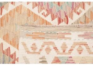Tappeto Kilim Geometrico Beige Avorio 169x244 Cm