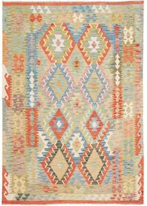 Tappeto Kilim Geometrico Multicolore 152x214 Cm