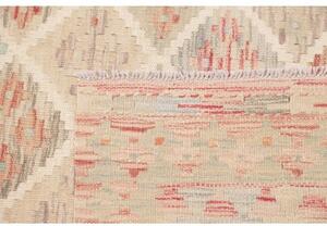 Tappeto Kilim Geometrico Beige Rosa Antico 148x191 Cm