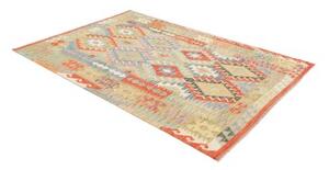 Tappeto Kilim Geometrico Multicolore 152x214 Cm