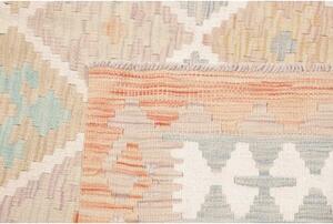 Tappeto Kilim Geometrico Beige Avorio 154x200 Cm