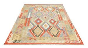 Tappeto Kilim Geometrico Multicolore 152x214 Cm