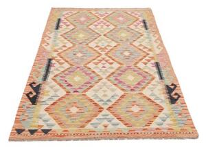 Tappeto Kilim Geometrico Becco Multicolore 104x193 Cm