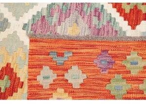 Tappeto Kilim Geometrico Aragosta Multicolore 150x194 Cm