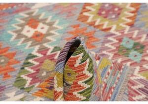 Tappeto Kilim Geometrico Multicolore 102x152 Cm