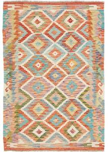 Tappeto Kilim Geometrico Multicolore 102x152 Cm