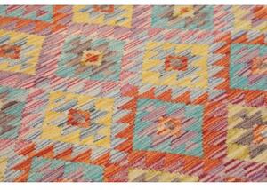 Tappeto Kilim Geometrico Multicolore 101x150 Cm