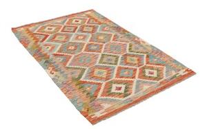 Tappeto Kilim Geometrico Multicolore 102x152 Cm