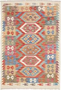 Tappeto Kilim Stilizzato Multicolore 99x147 Cm