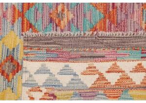 Tappeto Kilim Geometrico Multicolore 101x150 Cm