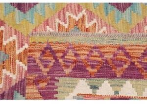 Tappeto Kilim Geometrico Multicolore 100x146 Cm