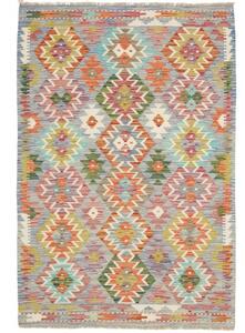 Tappeto Kilim Geometrico Multicolore 102x152 Cm