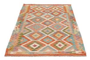 Tappeto Kilim Geometrico Multicolore 102x152 Cm