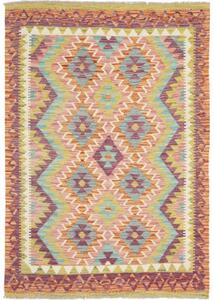 Tappeto Kilim Geometrico Multicolore 100x146 Cm
