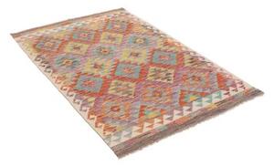 Tappeto Kilim Geometrico Multicolore 101x150 Cm