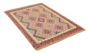 Tappeto Kilim Geometrico Multicolore 100x146 Cm