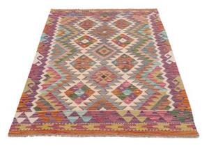 Tappeto Kilim Geometrico Multicolore 101x161 Cm
