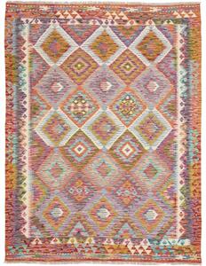 Tappeto Kilim Geometrico Multicolore 151x198 Cm